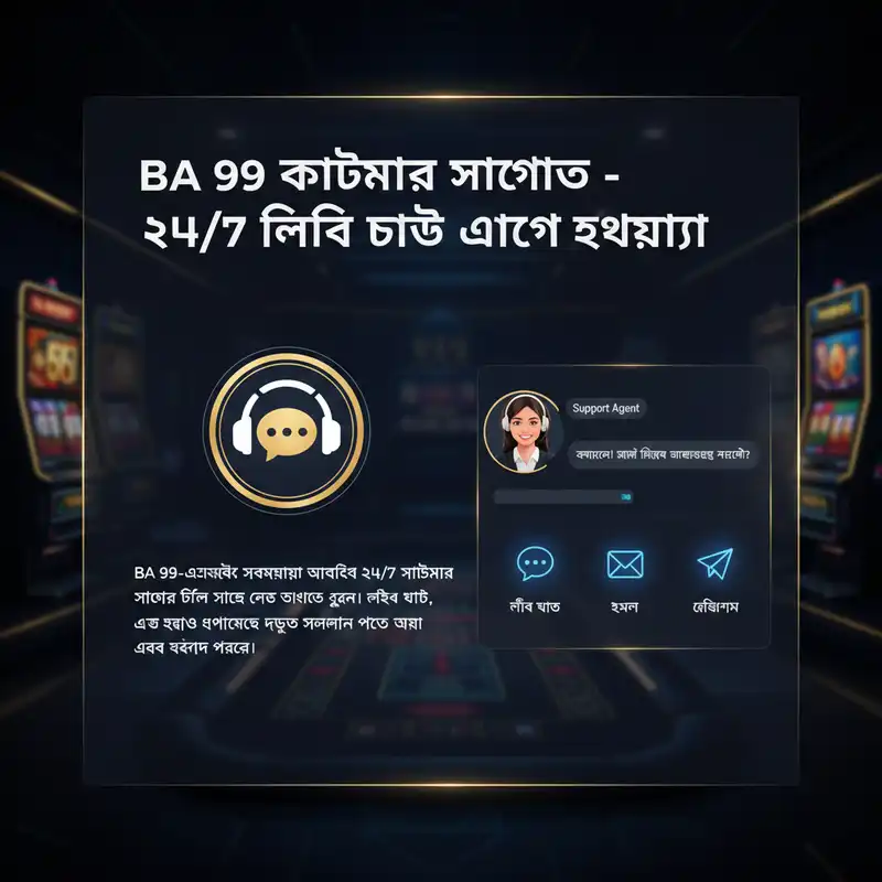 ba 99 কাস্টমার সাপোর্ট এবং সহায়তা টিম
